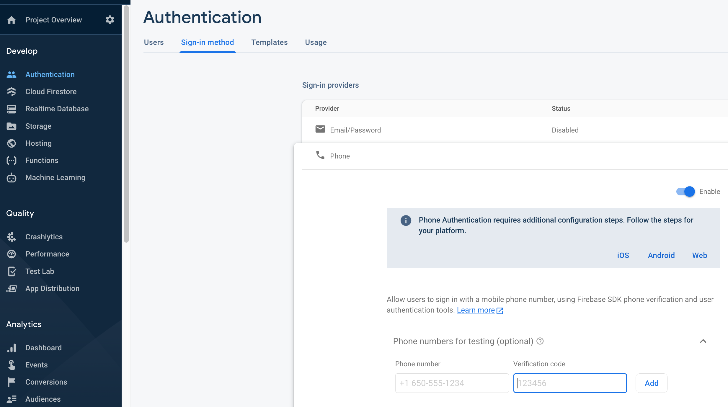 PhoneAuthentication